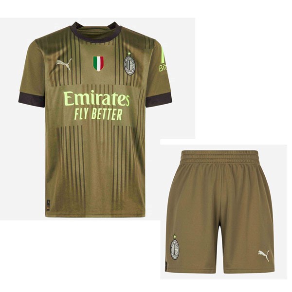 Camiseta AC Milan 3ª Niño 2022-2023